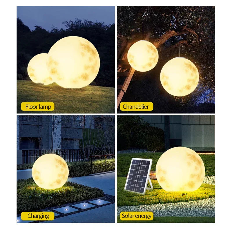Solar Mondlampe