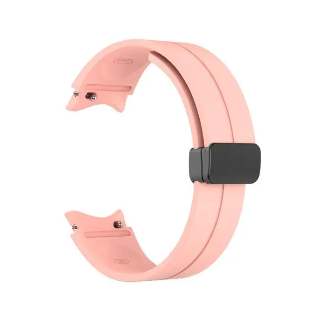 Samsung Galaxy Watch 4/5/6 Silicone Sport Strap — Adjustable, Waterproof
