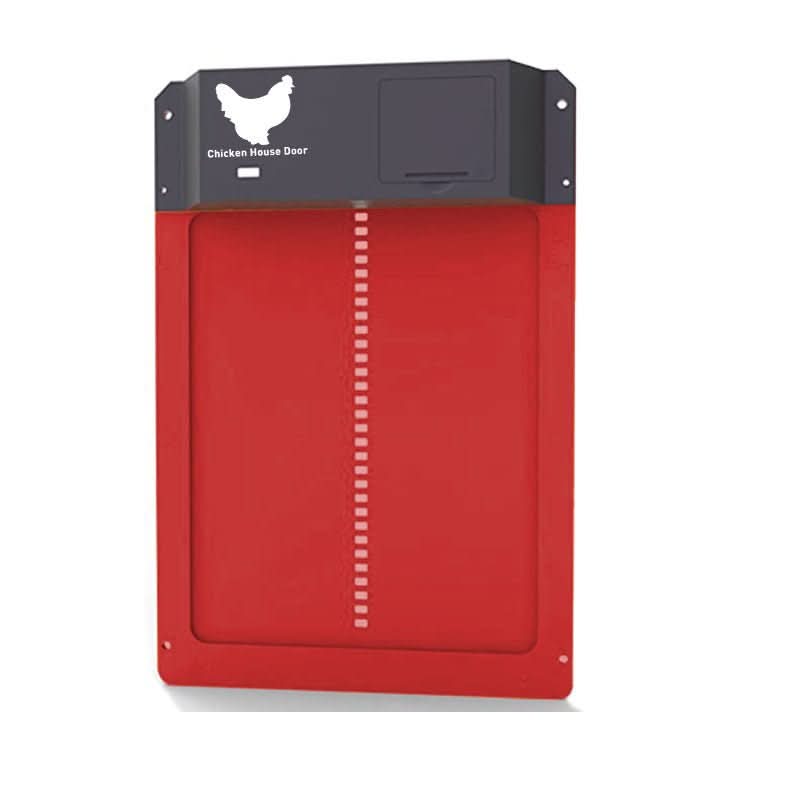 CoopGuard Automated Chicken Coop Door — Weatherproof Design, Light Sensor Control