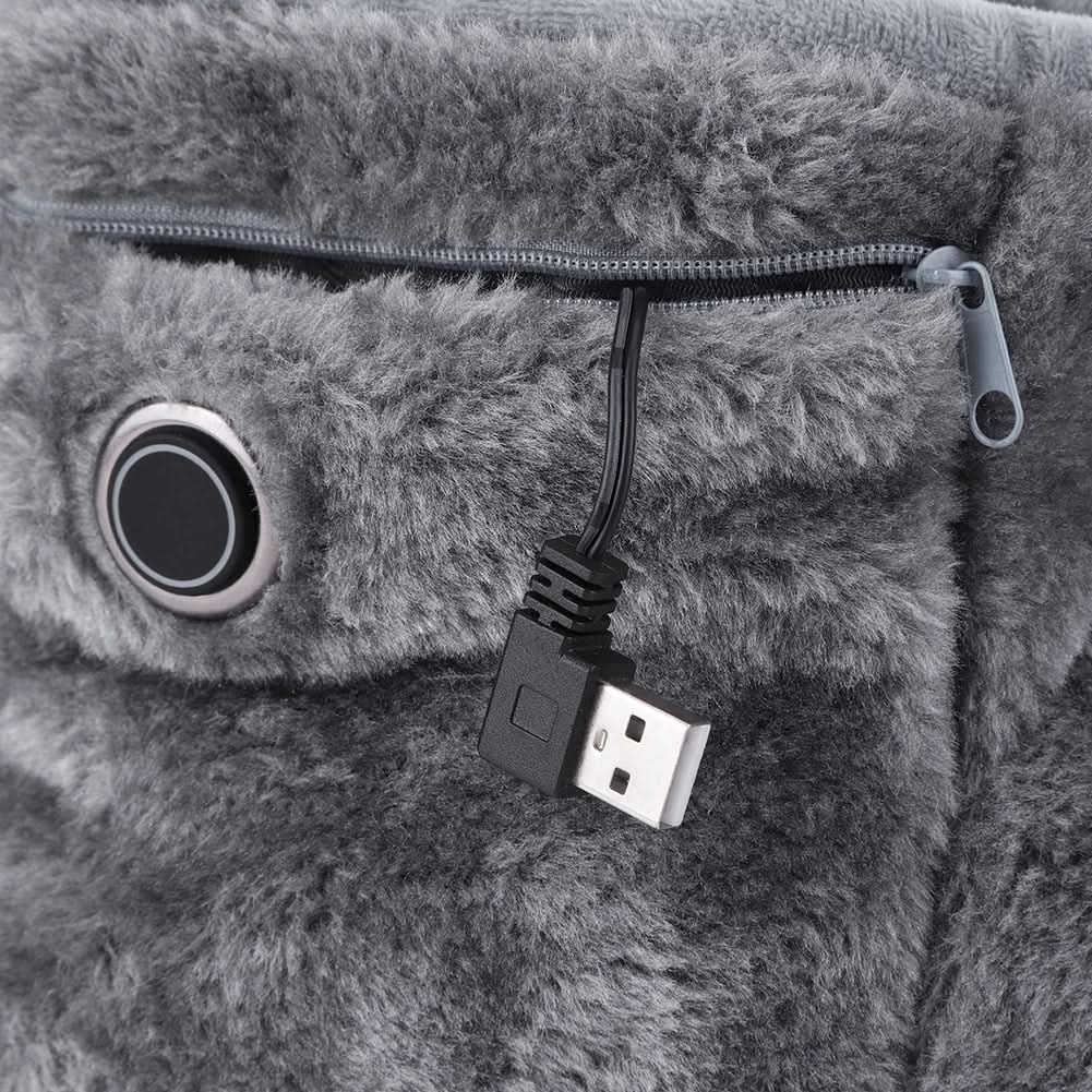 CozyGlow USB Heated Slippers — Reliable Foot Warmth, Direct USB Power