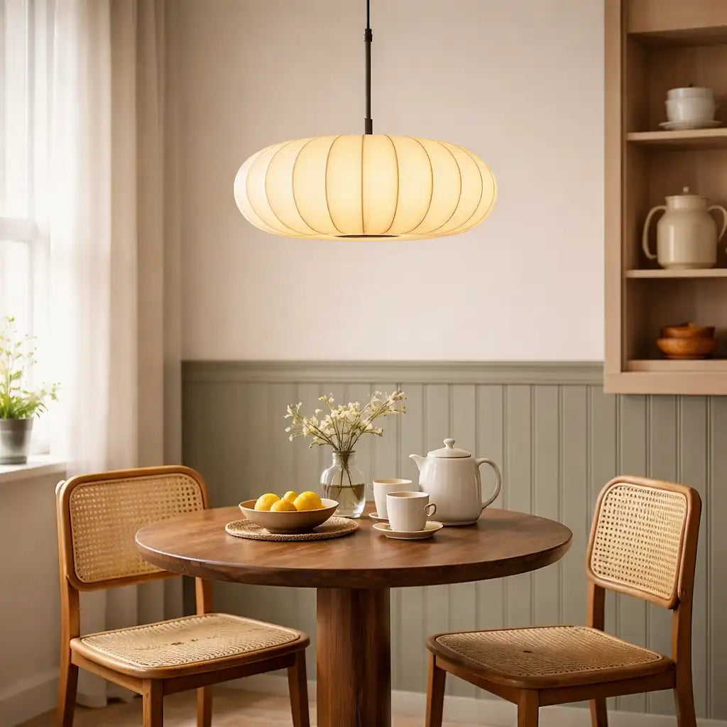 Nova Silk Pendant Light For Dining Rooms And Home Kitchens