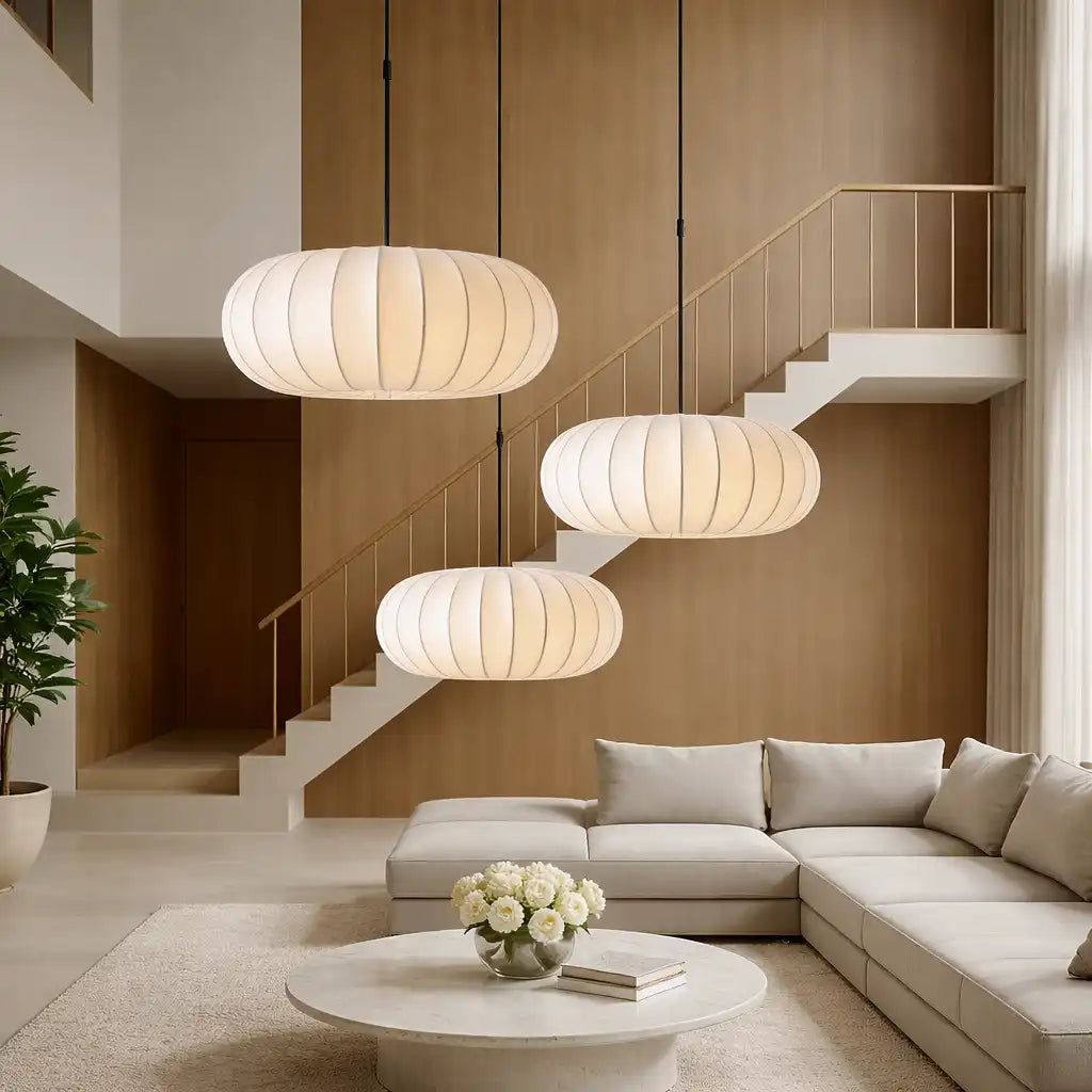 Nova Silk Pendant Light For Dining Rooms And Home Kitchens