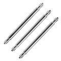 Teräksiset kellon rannekkeen sovitintapit - 20 mm, 22 mm ja 24 mm, pikakiinnityssarja