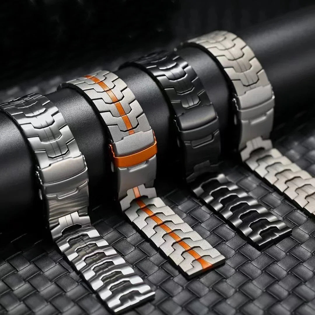 Correa metálica con eslabones para Samsung Galaxy Watch Ultra de 47mm — Ajustable