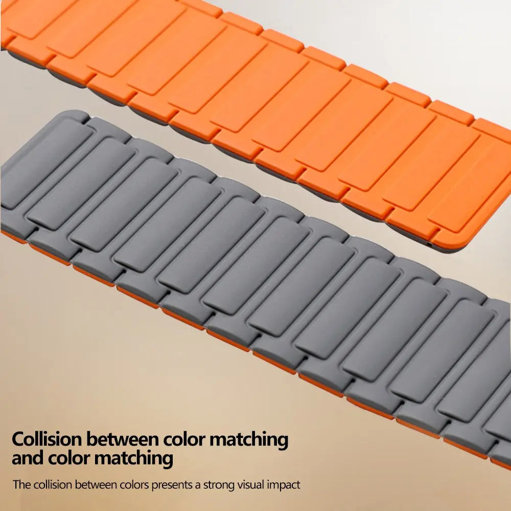 Bracelet sport magnétique pour montre, ajustement extensible — 38/40/41 et 42/44/45/46/49mm