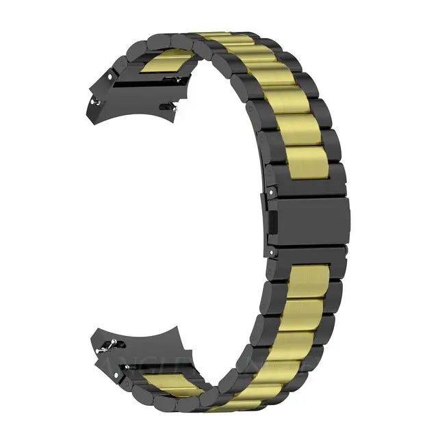 Bracelet en acier inoxydable pour Samsung Galaxy Watch 4 et 5 — Détachement rapide 40/44 mm
