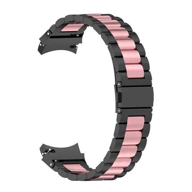 Bracelet en acier inoxydable pour Samsung Galaxy Watch 4 et 5 — Détachement rapide 40/44 mm