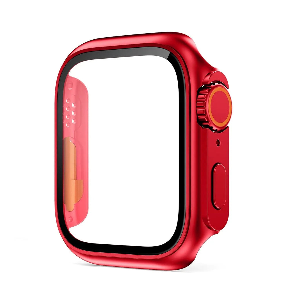 Herdet glassdeksel til Apple Watch Series 7/8/SE, dekning på 40–45 mm