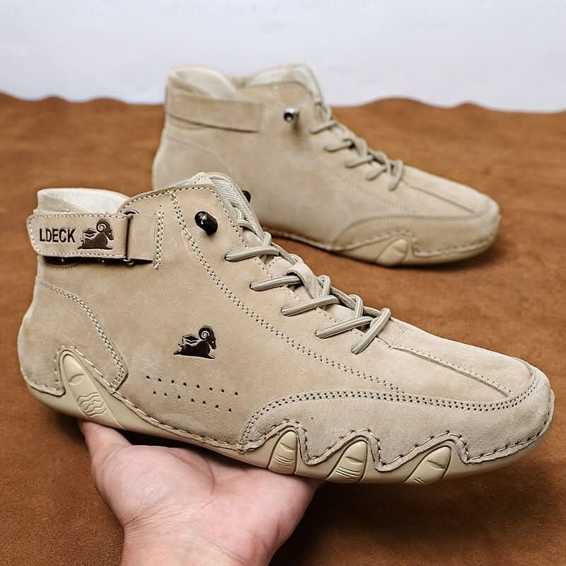 Zapatillas de cuero impermeables — Transpirables y antideslizantes, para hombre y mujer