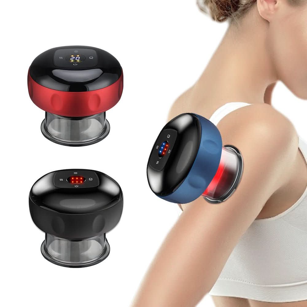 VitalFlow Electric Cupping Set — Adjustable Suction Control, Built-In 20-Minute Timer