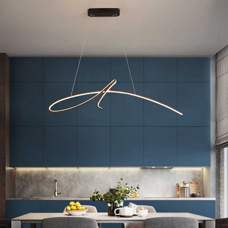 Minimalist Strip Pendant Light For Elegant Interiors And Living Spaces