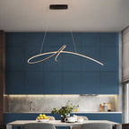 Minimalist Strip Pendant Light For Elegant Interiors And Living Spaces