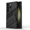 Wytrzymałe etui do Samsung Galaxy S21-S26 — podstawka, osłona aparatu