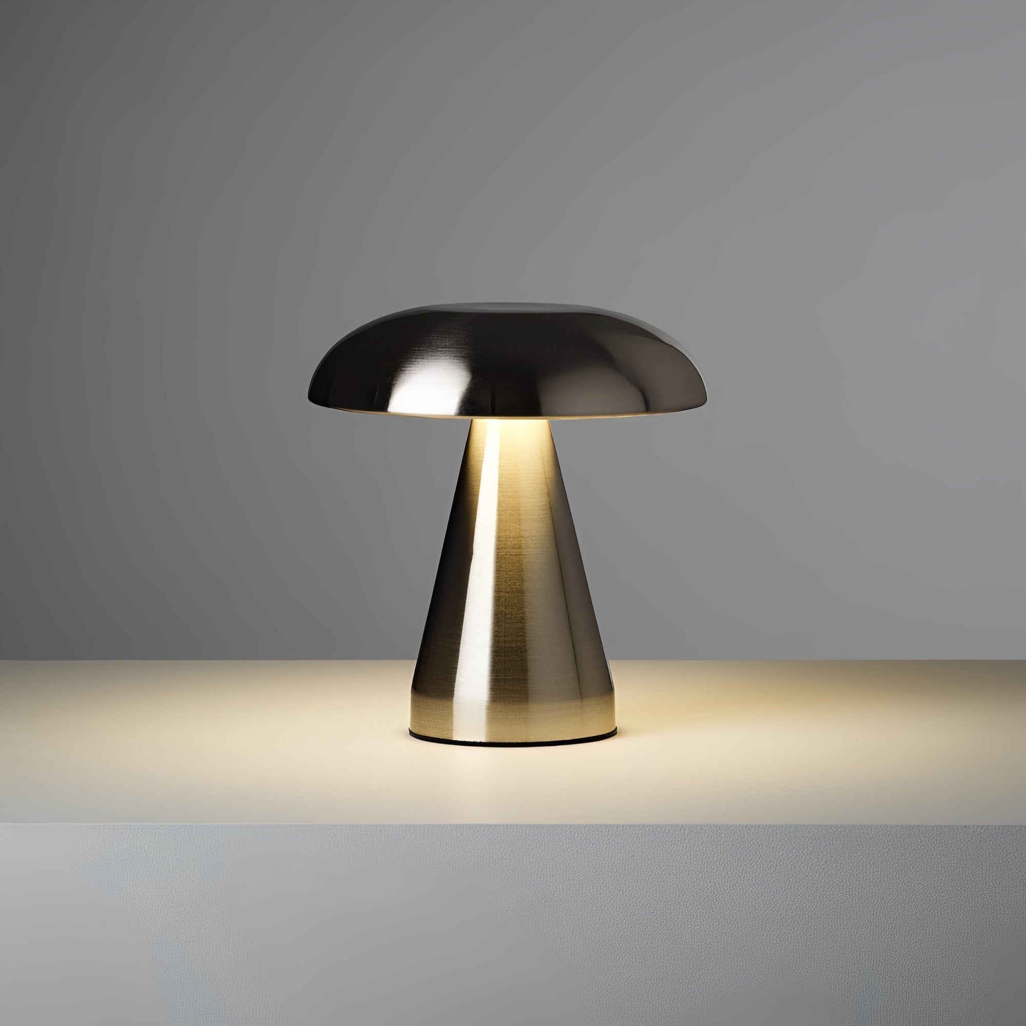 Table Lamp Retro Metal LED Rechargeable USB Powered Bedside Reading Light | Euroselle