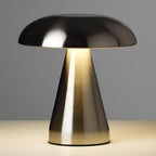 Table Lamp Retro Metal LED Rechargeable USB Powered Bedside Reading Light | Euroselle