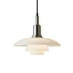 Nordell Pendant Lamp With Glass Accents And Metal Details, Scandinavian Table Light