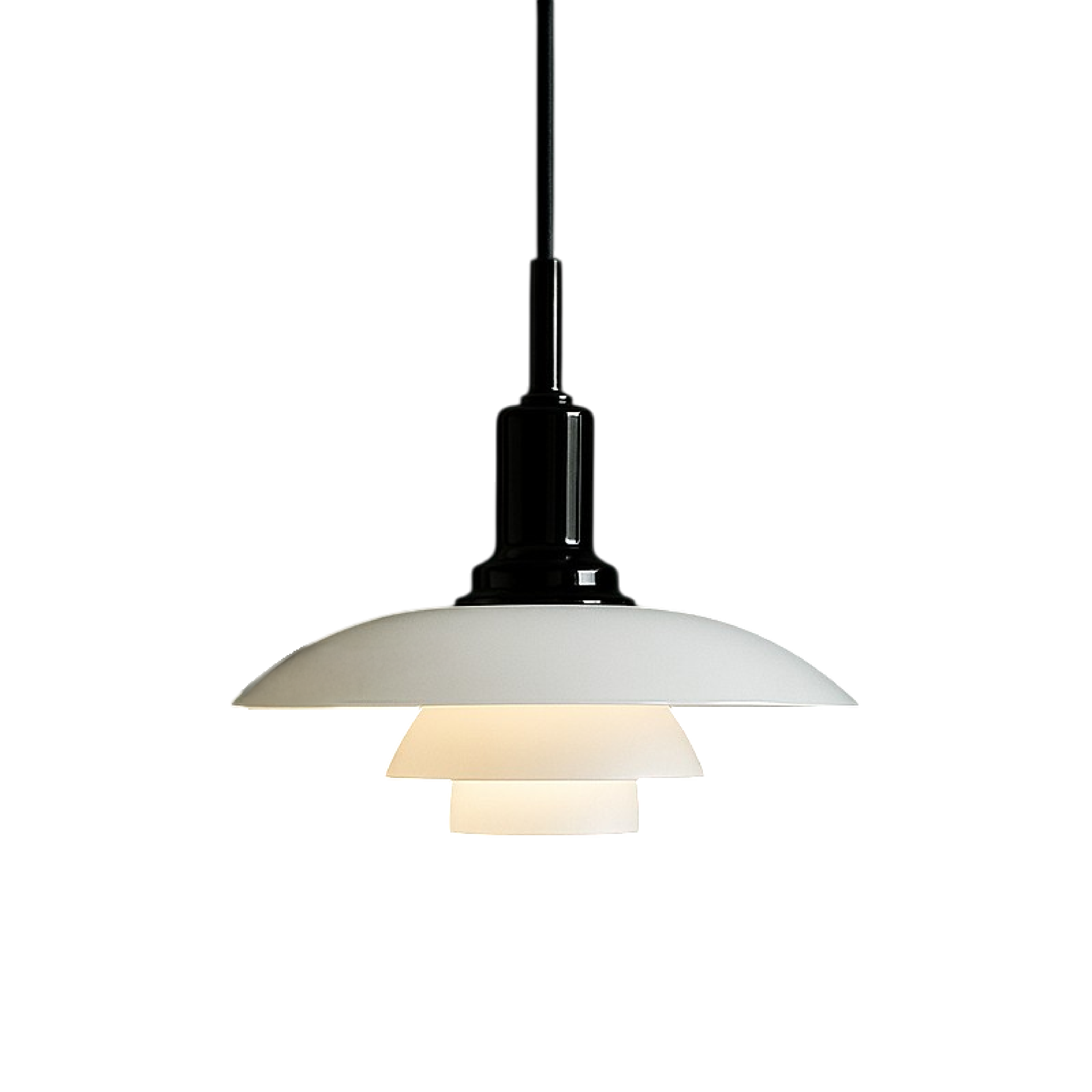 Nordell Pendant Lamp With Glass Accents And Metal Details, Scandinavian Table Light
