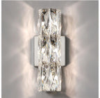 Silver Spark Kristall-Wandleuchte