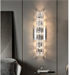 Silver Spark Kristall-Wandleuchte