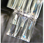 Silver Spark Kristall-Wandleuchte