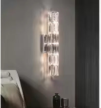 Silver Spark Kristall-Wandleuchte