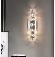 Silver Spark Kristall-Wandleuchte