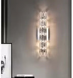 Silver Spark Kristall-Wandleuchte