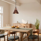 Copper Rustic Pendant Light For Farmhouse Style With Vintage Charm
