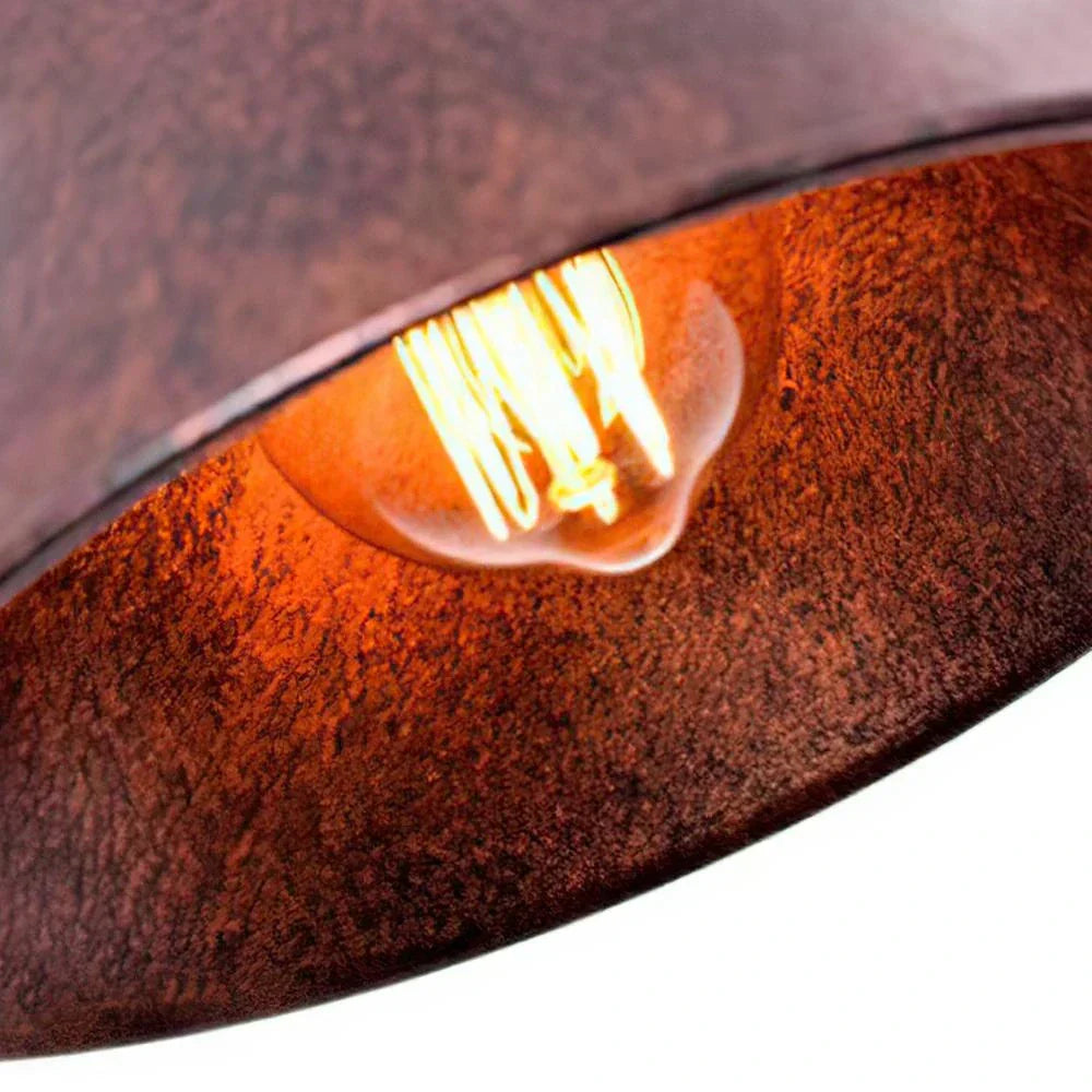 Copper Rustic Pendant Light For Farmhouse Style With Vintage Charm