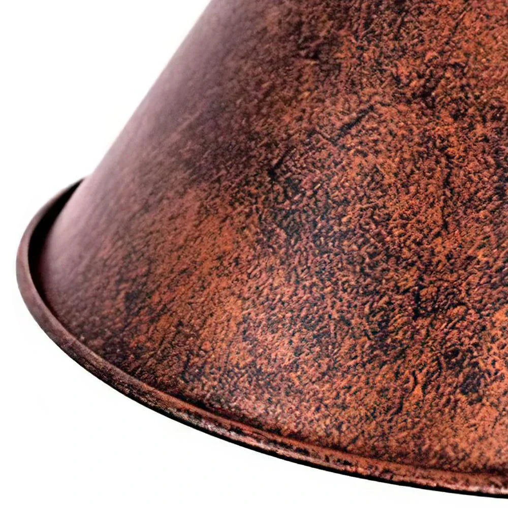 Copper Rustic Pendant Light For Farmhouse Style With Vintage Charm