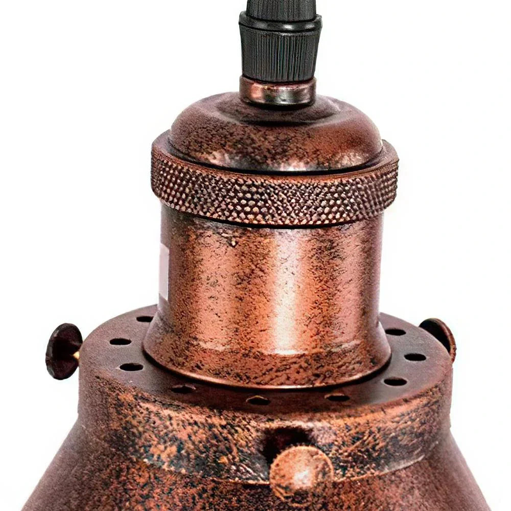 Copper Rustic Pendant Light For Farmhouse Style With Vintage Charm