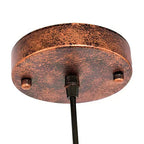 Copper Rustic Pendant Light For Farmhouse Style With Vintage Charm