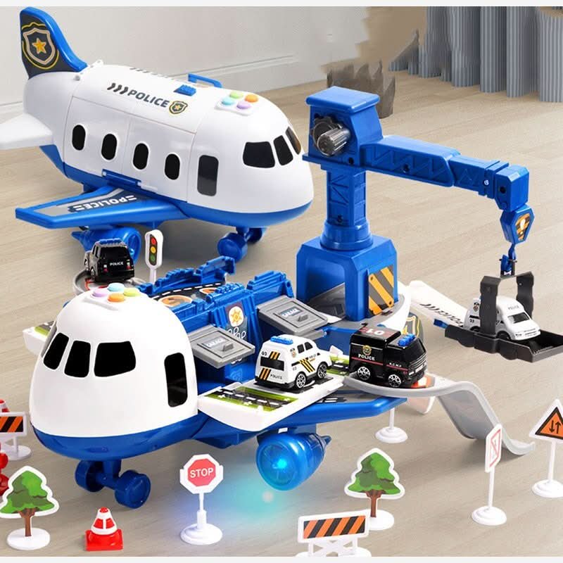 AeroQuest Adventure AirLink lekesett – sett med fly- og kjøretøyfigurer