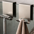 Stainless Shower Hooks for Frameless Glass Doors - Euroselle