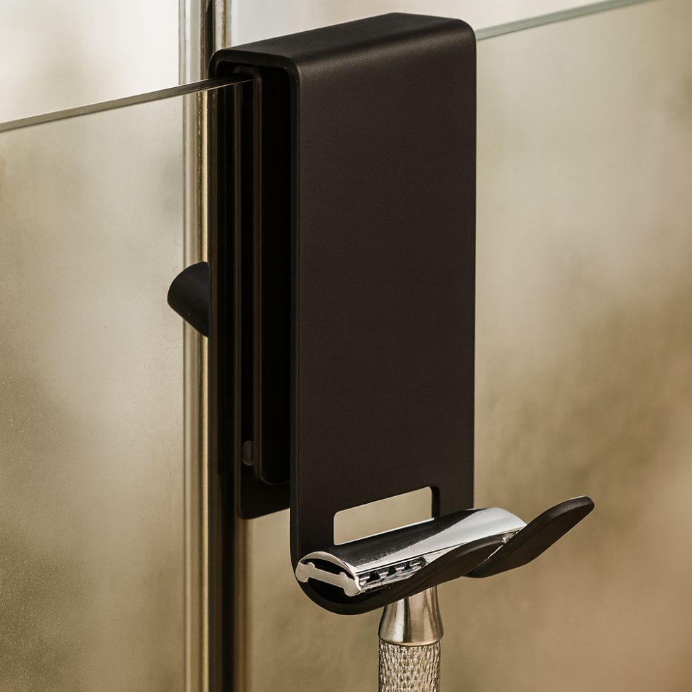 Stainless Shower Hooks for Frameless Glass Doors - Euroselle
