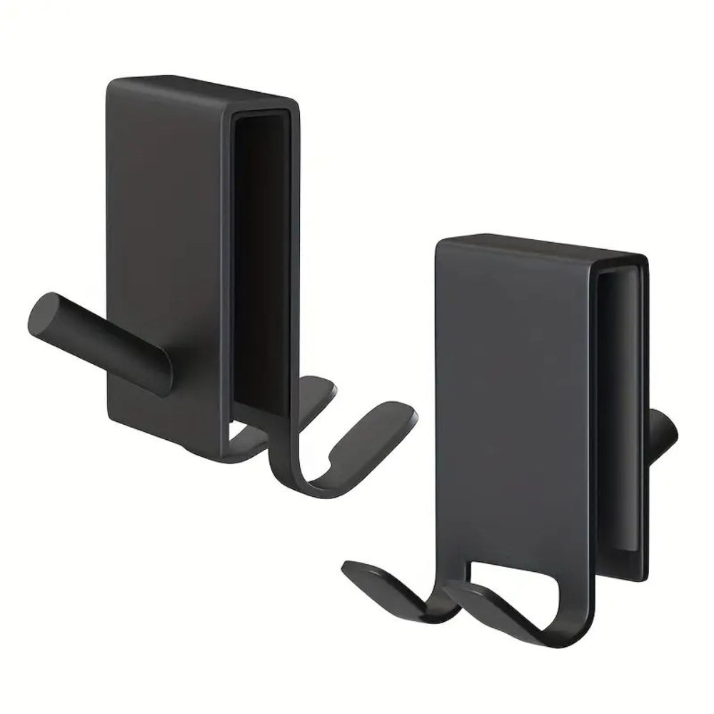 Stainless Shower Hooks for Frameless Glass Doors - Euroselle