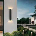 Kirrea Schlanke Außen-LED-Wandleuchte | Moderne Up- und Down-Wandlampe