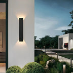 Kirrea Schlanke Außen-LED-Wandleuchte | Moderne Up- und Down-Wandlampe