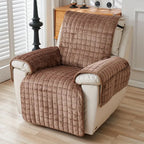 Protective Microfiber Recliner Cover with Stretch Fit Design - Euroselle