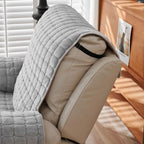 Protective Microfiber Recliner Cover with Stretch Fit Design - Euroselle