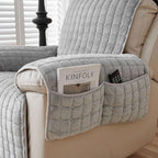 Protective Microfiber Recliner Cover with Stretch Fit Design - Euroselle