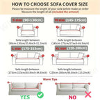 Lightweight Non-Slip Sofa Cover for Cozy Home Interiors - Euroselle