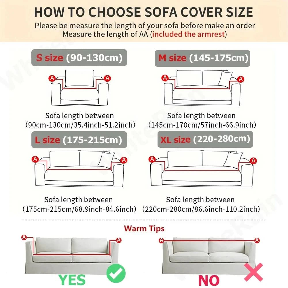Lightweight Non-Slip Sofa Cover for Cozy Home Interiors - Euroselle