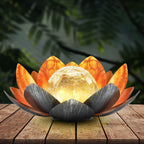 Solar Lotus Lamp for Elegant Outdoor Ambience - Euroselle
