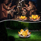 Solar Lotus Lamp for Elegant Outdoor Ambience - Euroselle