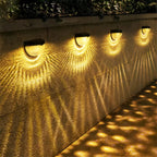 Solar Wall Lamp LED IP65 Weatherproof Plastic with Sensor Outdoor | Euroselle