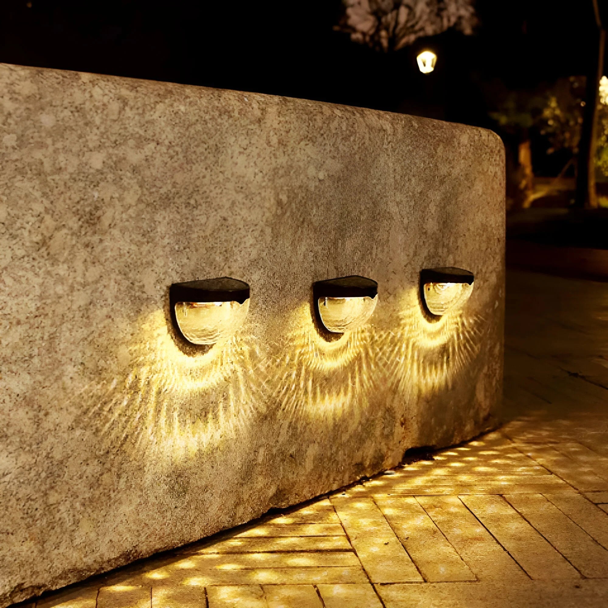 Solar Wall Lamp LED IP65 Weatherproof Plastic with Sensor Outdoor | Euroselle