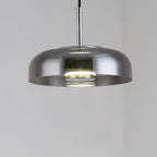 Aureline Brass Glass Solar LED Pendant Light Interior