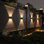 Luminara Solar LED wasserdichte Außenwandleuchte
