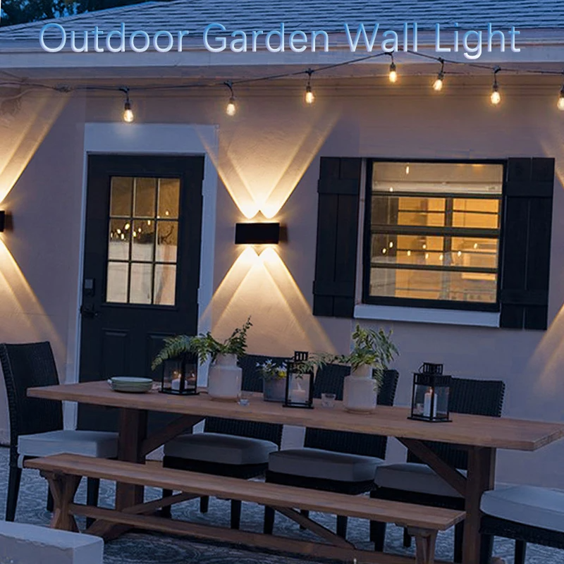 Luminara Solar LED wasserdichte Außenwandleuchte